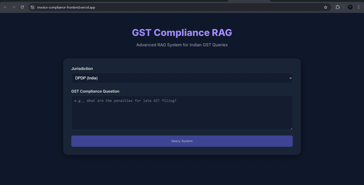 GST Compliance Copilot